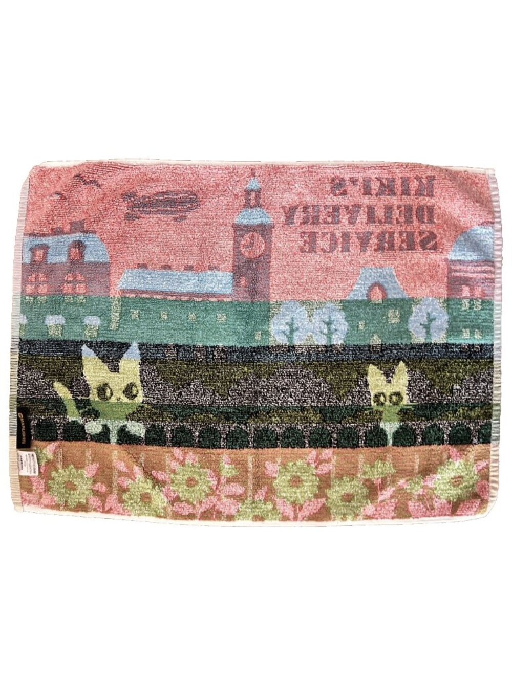 MARUSHIN Bath Mat Ghibli Kiki's Delivery Service Jiji One Day Cats 18" x 24" - Picture 6 of 8